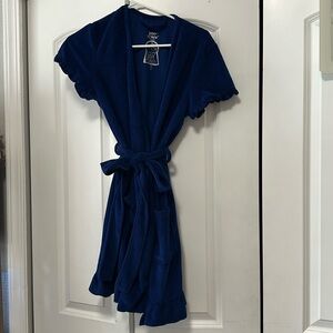 Betsy Johnson blue robe Medium